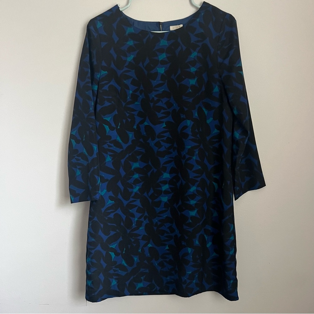 J Crew Floral Shift Dress